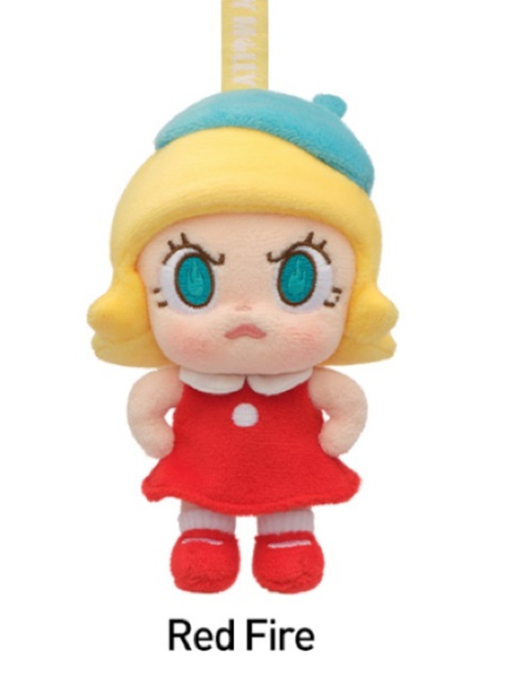 New Sealed Pop Mart Angry Molly Red Fire Plush Doll